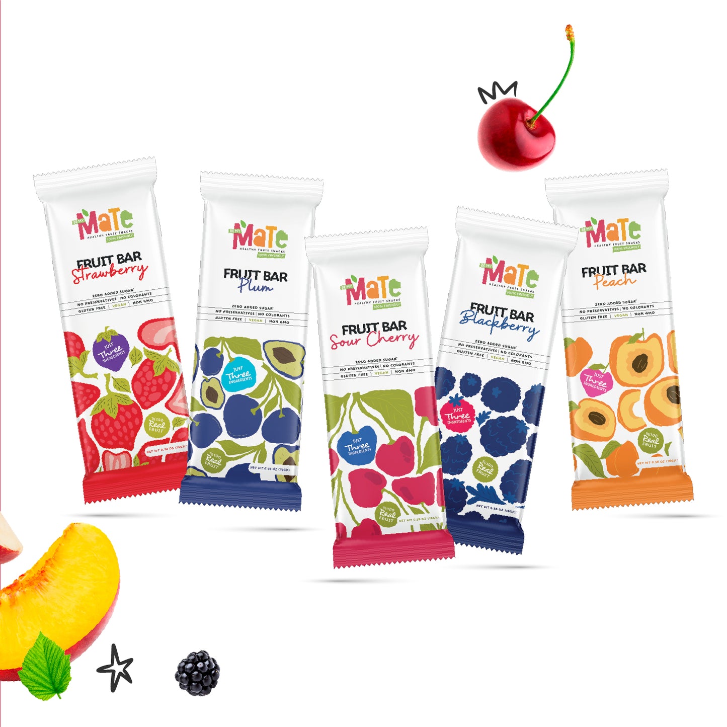 Mate Fruit Bar Variety Pack (40pcs)