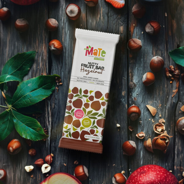 Mate Hazelnut Nutty Fruit Bar (12pcs)