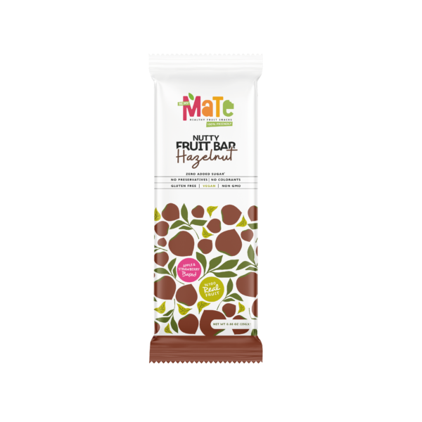 Mate Hazelnut Nutty Fruit Bar (12pcs)