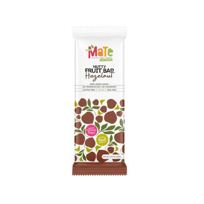 Mate Hazelnut Nutty Fruit Bar (12pcs)