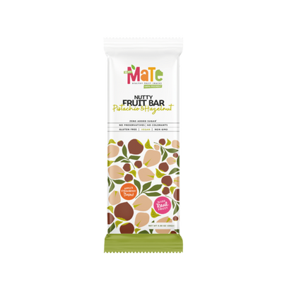 Mate Pistachio & Hazelnut Nutty Fruit Bar (12pcs)