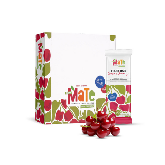 Mate Sour Cherry Fruit Bar (24pcs)