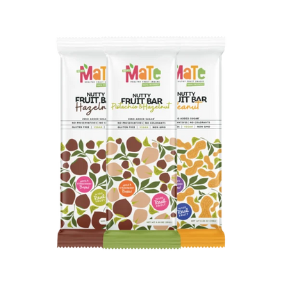 Mate Nutty Fruit Bar Variety Pack (24pcs)